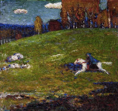 Blue rider by Wassily Kandinsky