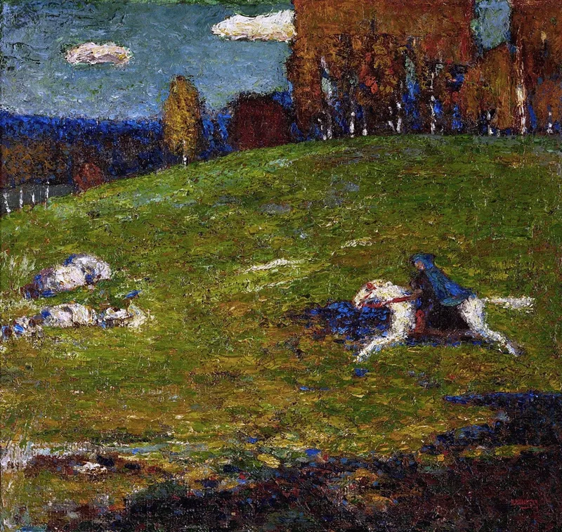 Blue rider by Wassily Kandinsky, 1903