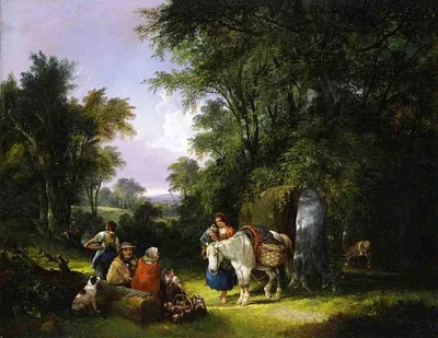 The Midday Rest by William Shayer